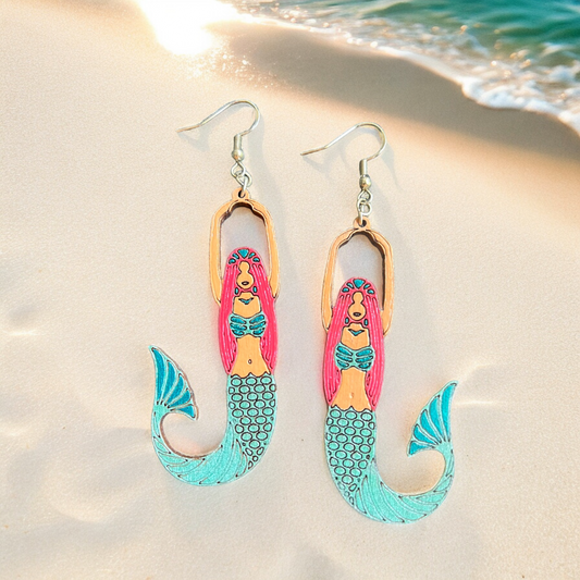 Mesmerizing Mermaid Dangling Earrings