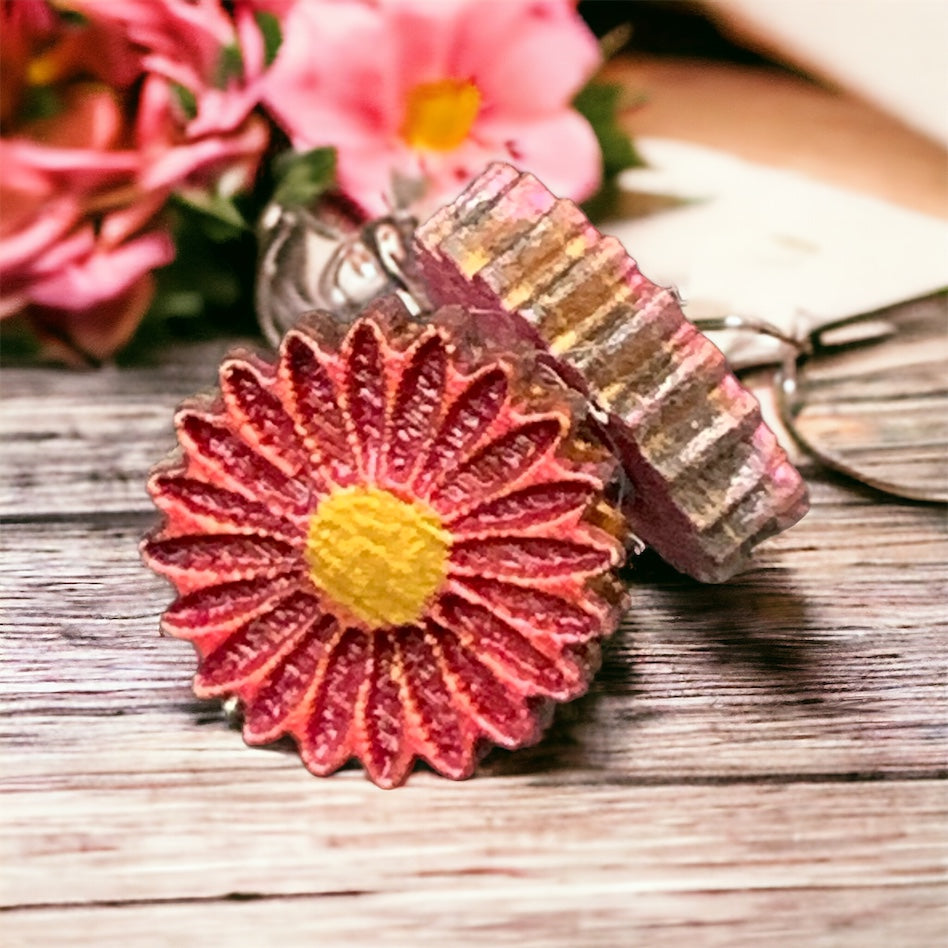 Sunflower Stud Earrings