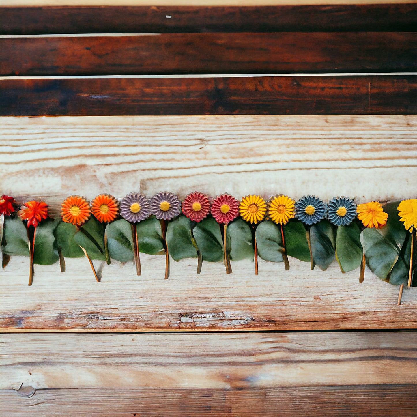 Sunflower Stud Earrings