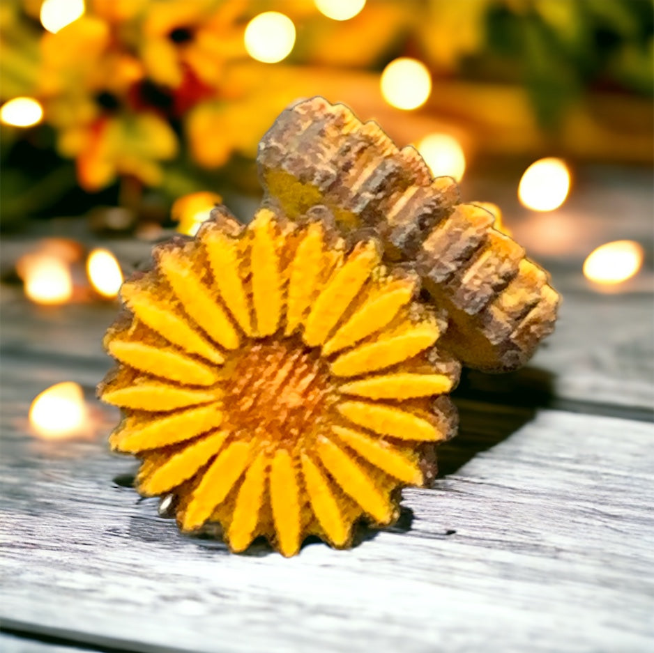 Sunflower Stud Earrings