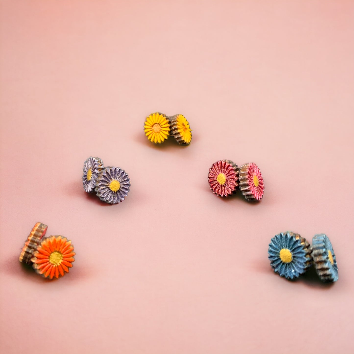 Sunflower Stud Earrings