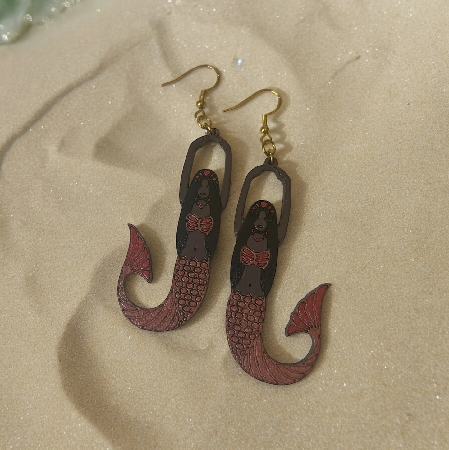 Mesmerizing Mermaid Dangling Earrings