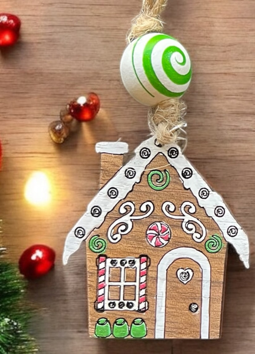 Gingerbread House Ornament