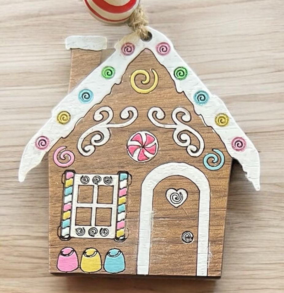 Gingerbread House Ornament