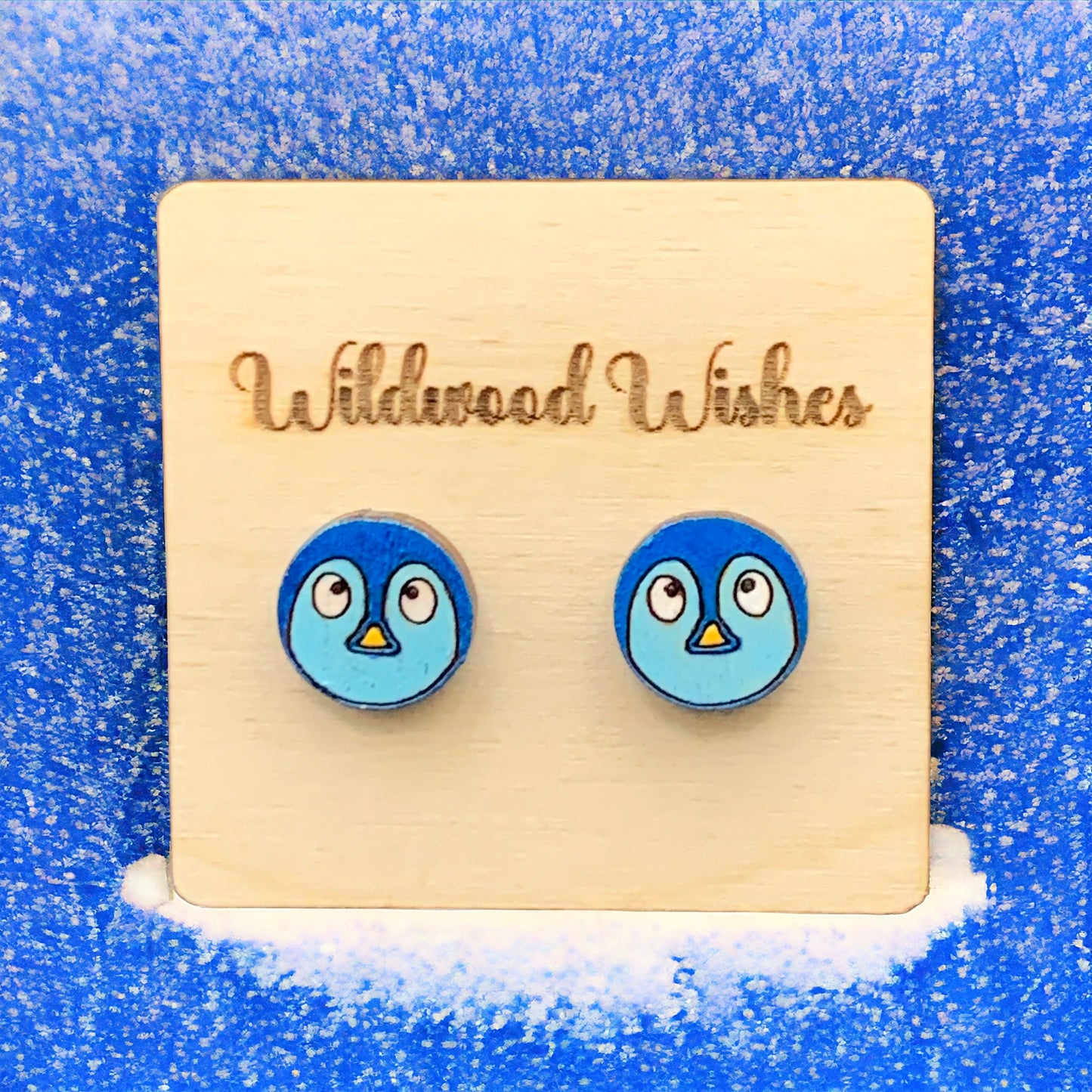 Penguin Stud Earrings