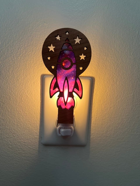 Rocket ship Nightlight