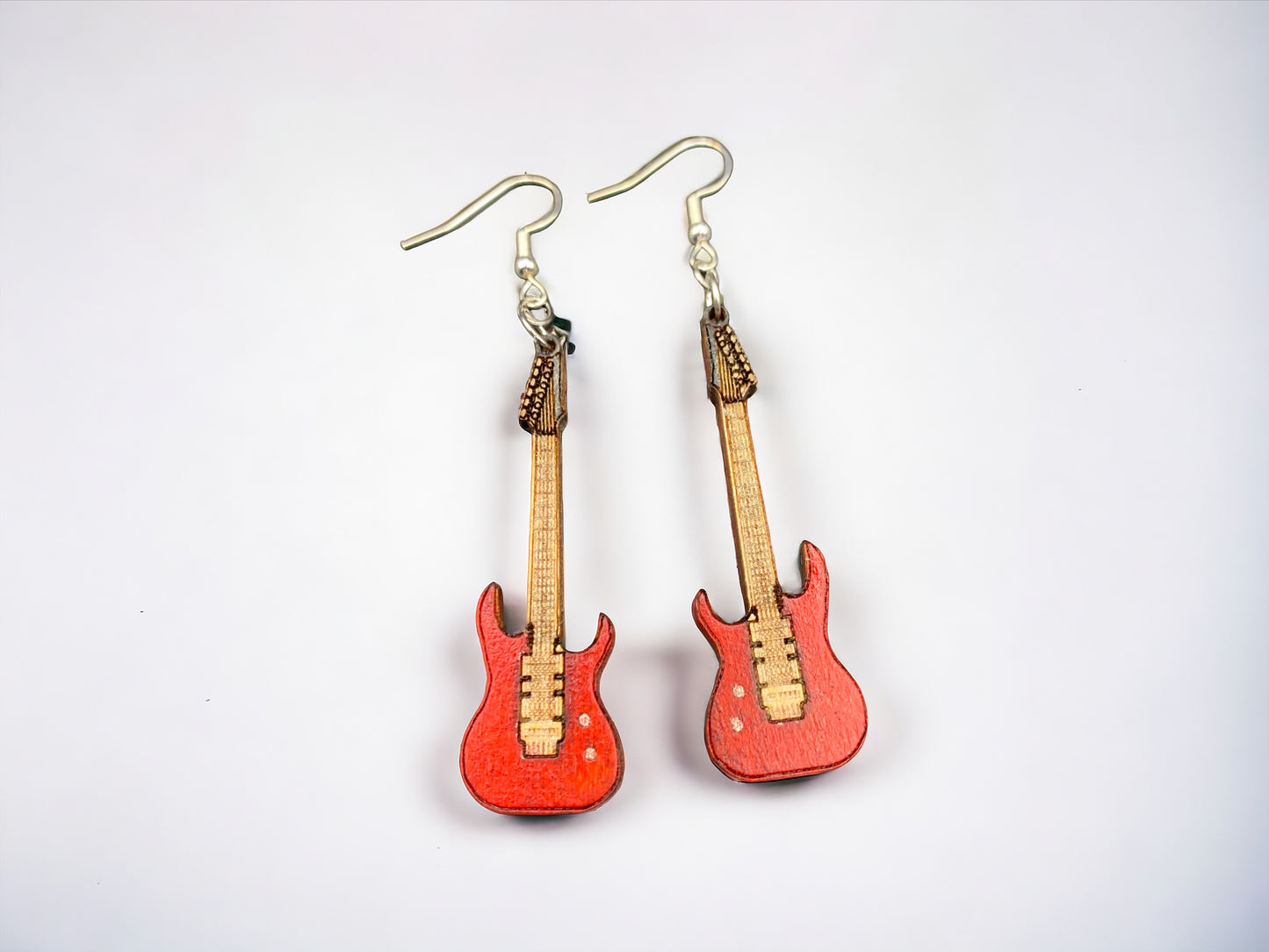 Electric Guitar Dangling Earrings