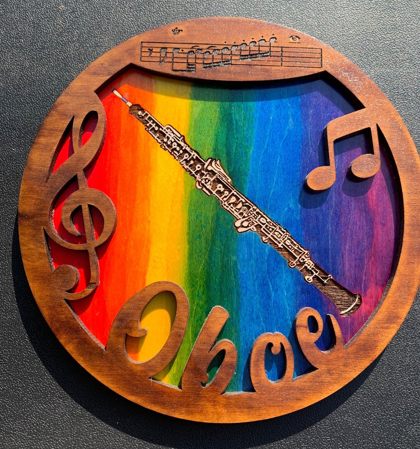 Specialty Layered Art Piece - Choose Your Instrument