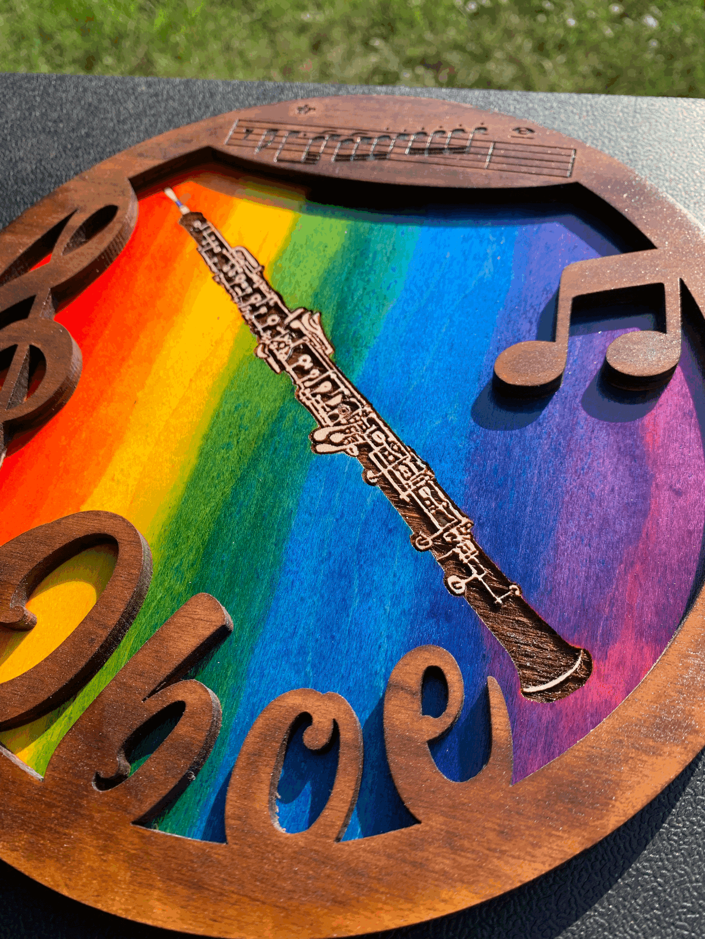 Specialty Layered Art Piece - Choose Your Instrument