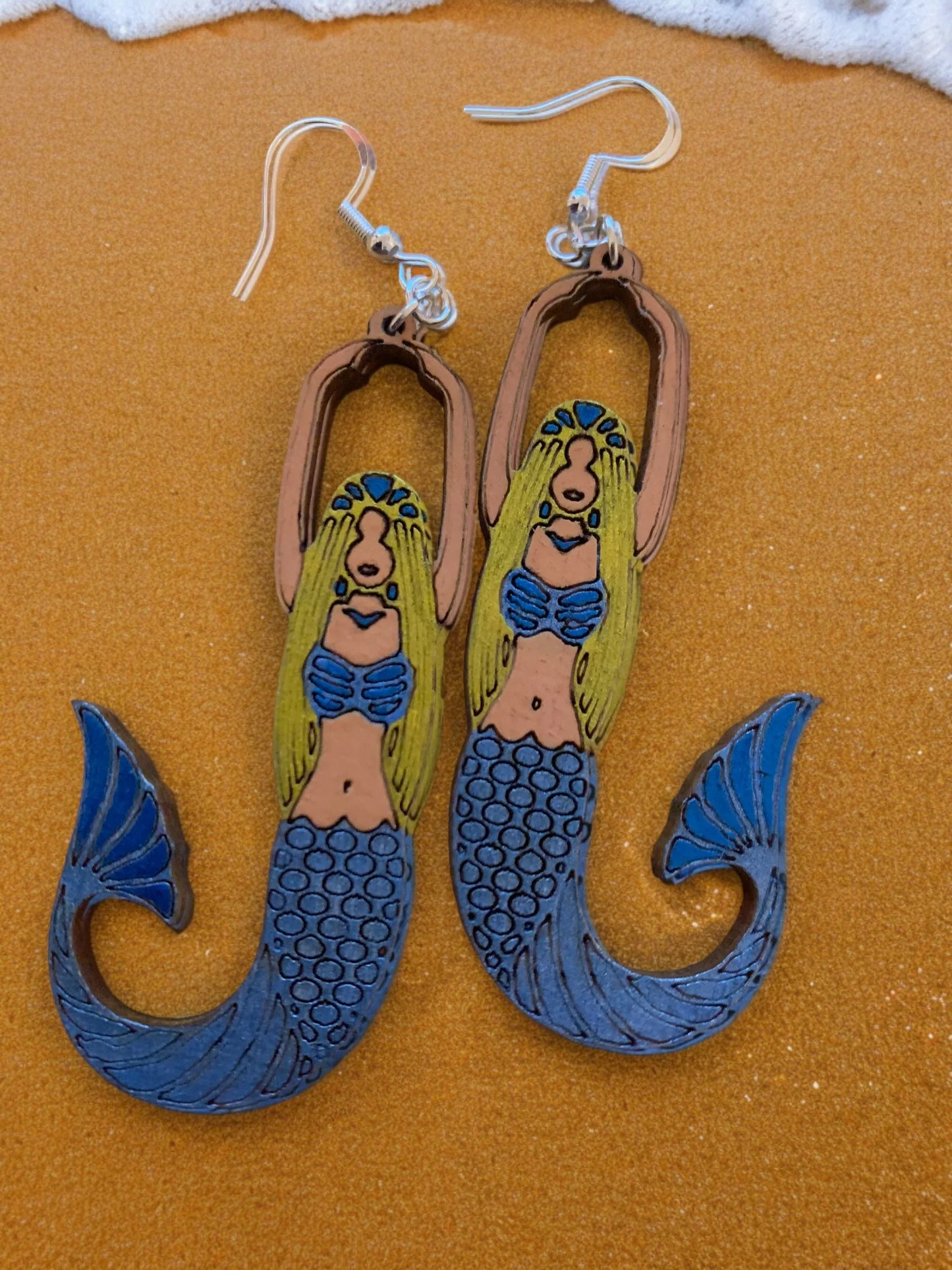 Mesmerizing Mermaid Dangling Earrings