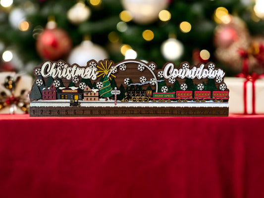 Holiday Express Train - Christmas Countdown Calendar