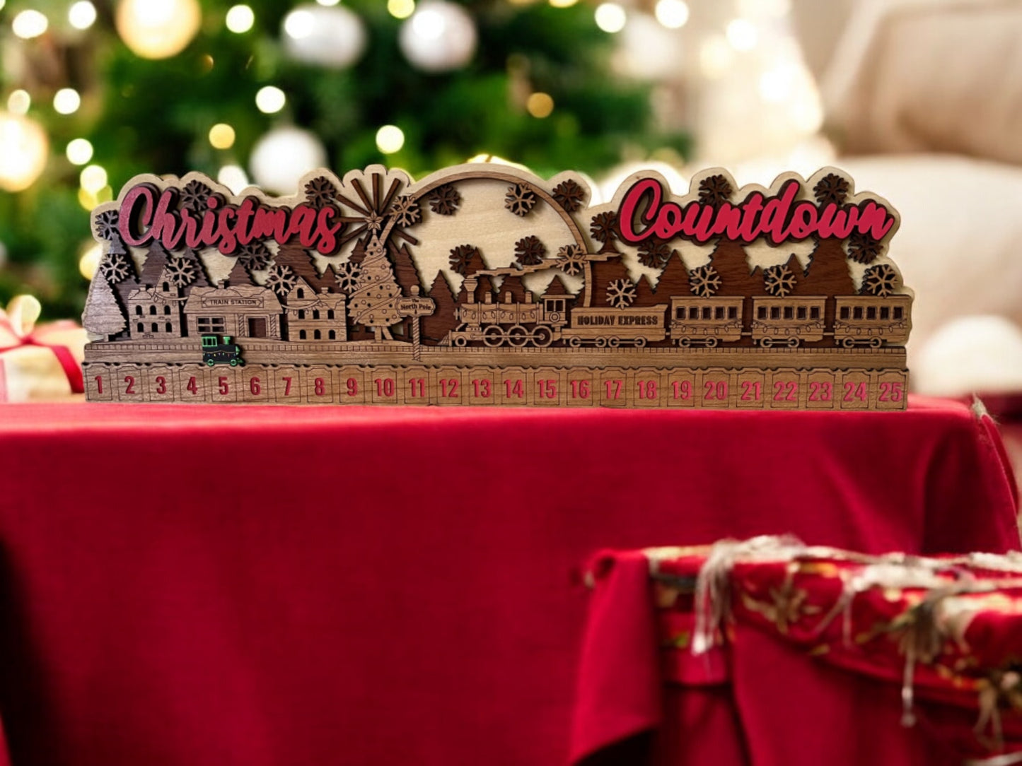 Holiday Express Train - Christmas Countdown Calendar