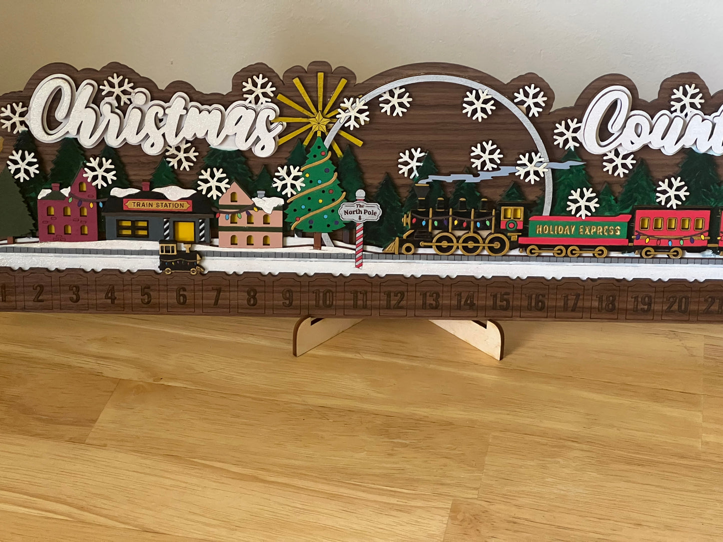 Holiday Express Train - Christmas Countdown Calendar